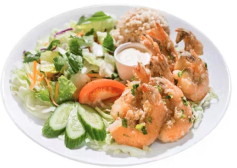 Lighter Garlic Shrimp